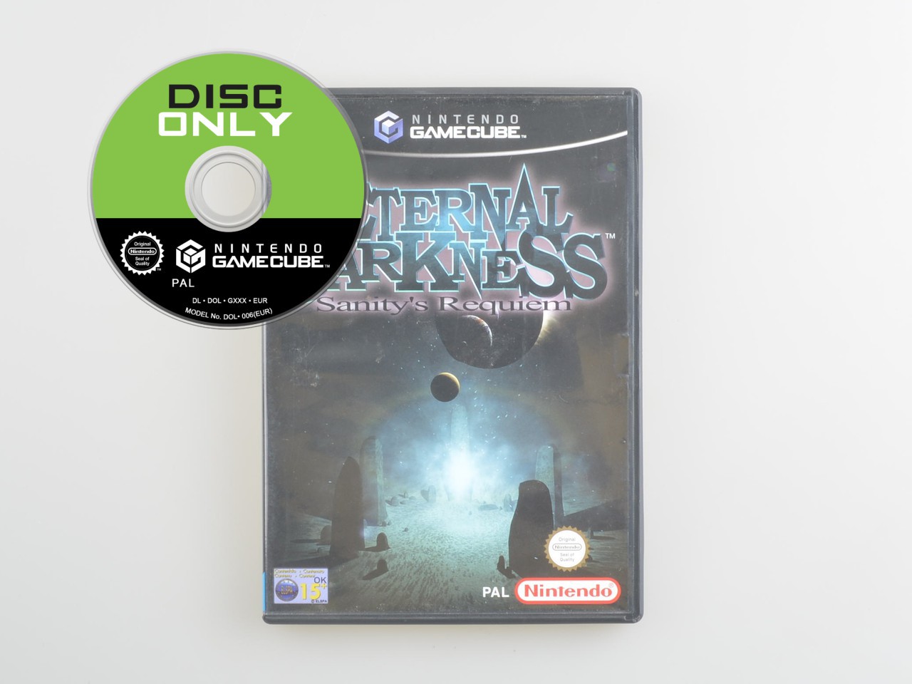 Eternal Darkness: Sanity's Requiem - Disc Only - Gamecube Games