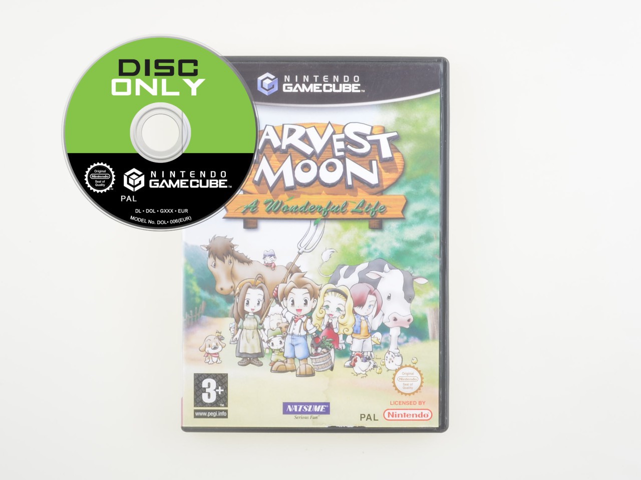 Harvest Moon: A Wonderful Life - Disc Only - Gamecube Games