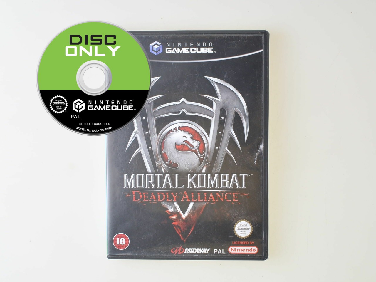 Mortal Kombat: Deadly Alliance - Disc Only - Gamecube Games