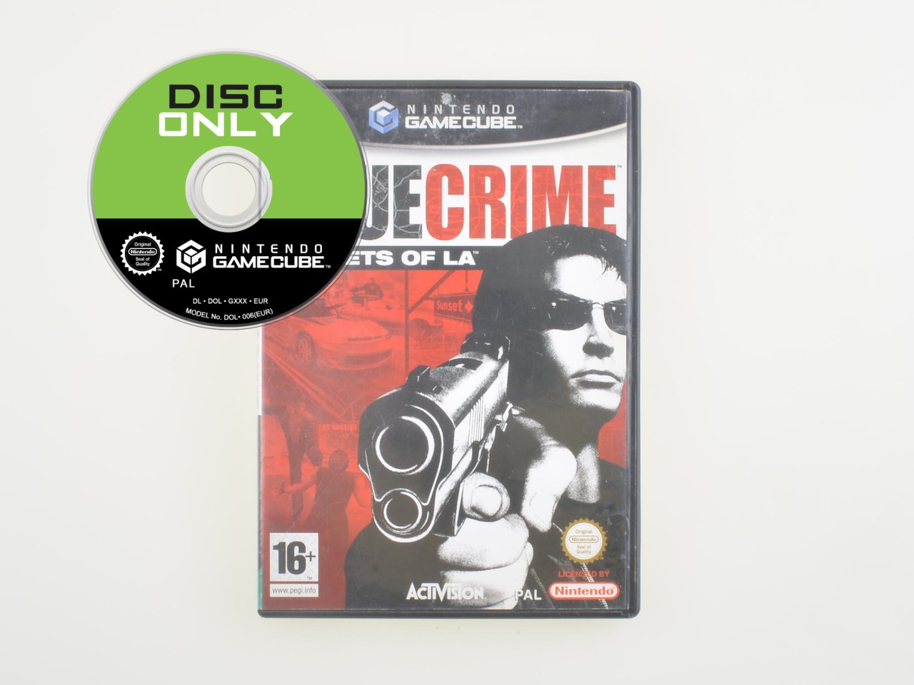 True Crime: Streets of LA - Disc Only - Gamecube Games