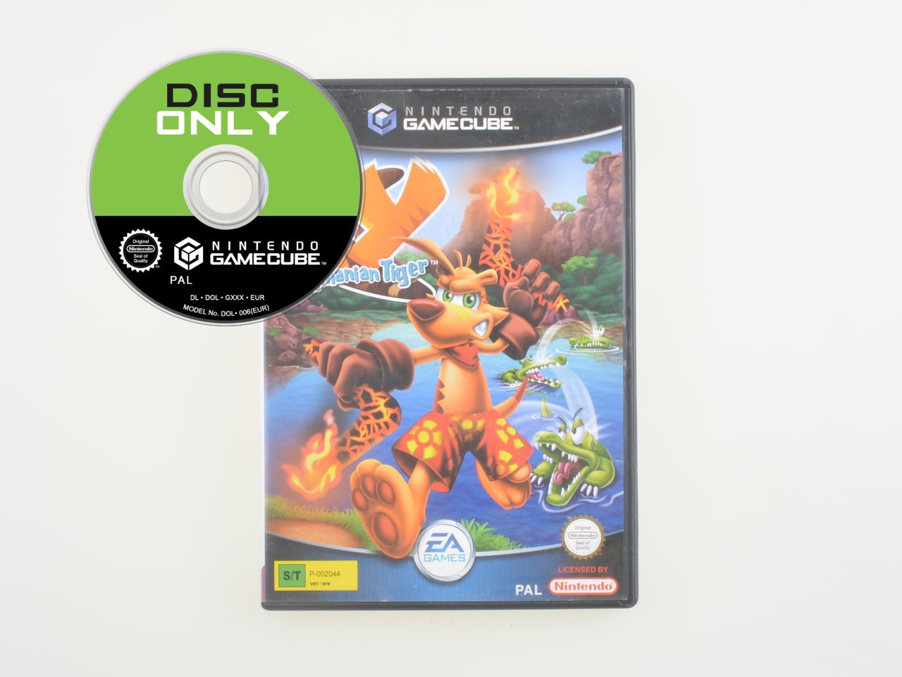 TY The Tasmanian Tiger - Disc Only - Gamecube Games