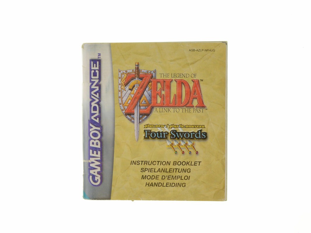 The Legend of Zelda A Link to the Past Four Swords - Manual - Gameboy Advance Manuals