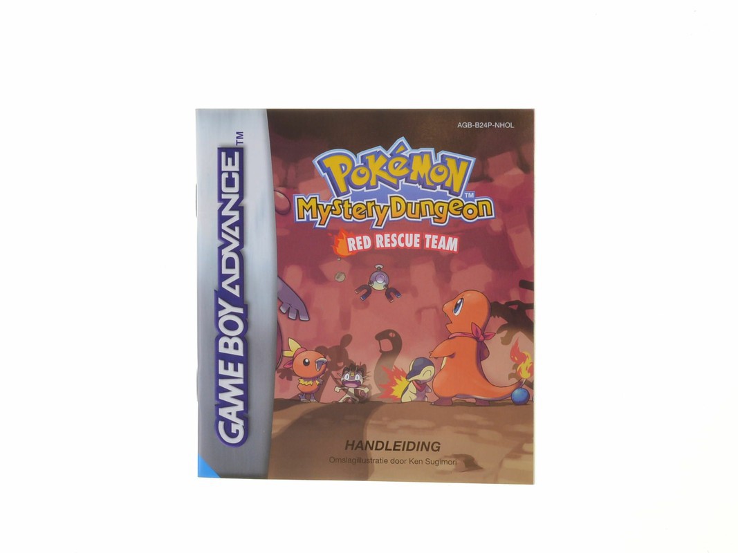 Pokemon Mystery Dungeon: Red Rescue Team - Manual - Gameboy Advance Manuals