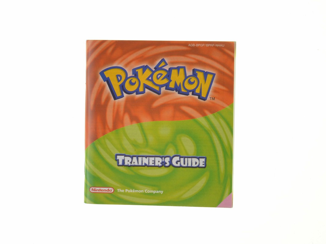 Pokemon Firered/Leafgreen Trainer Guide - Manual - Gameboy Advance Manuals