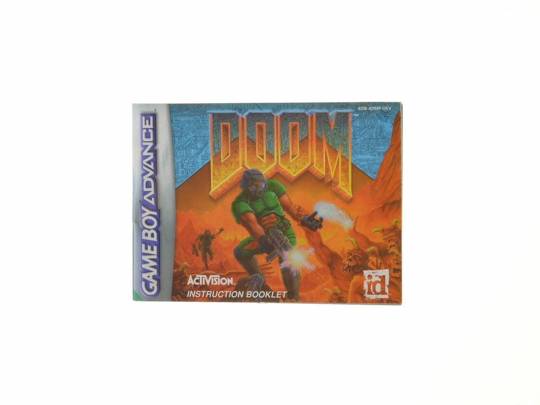 Doom - Manual - Gameboy Advance Manuals