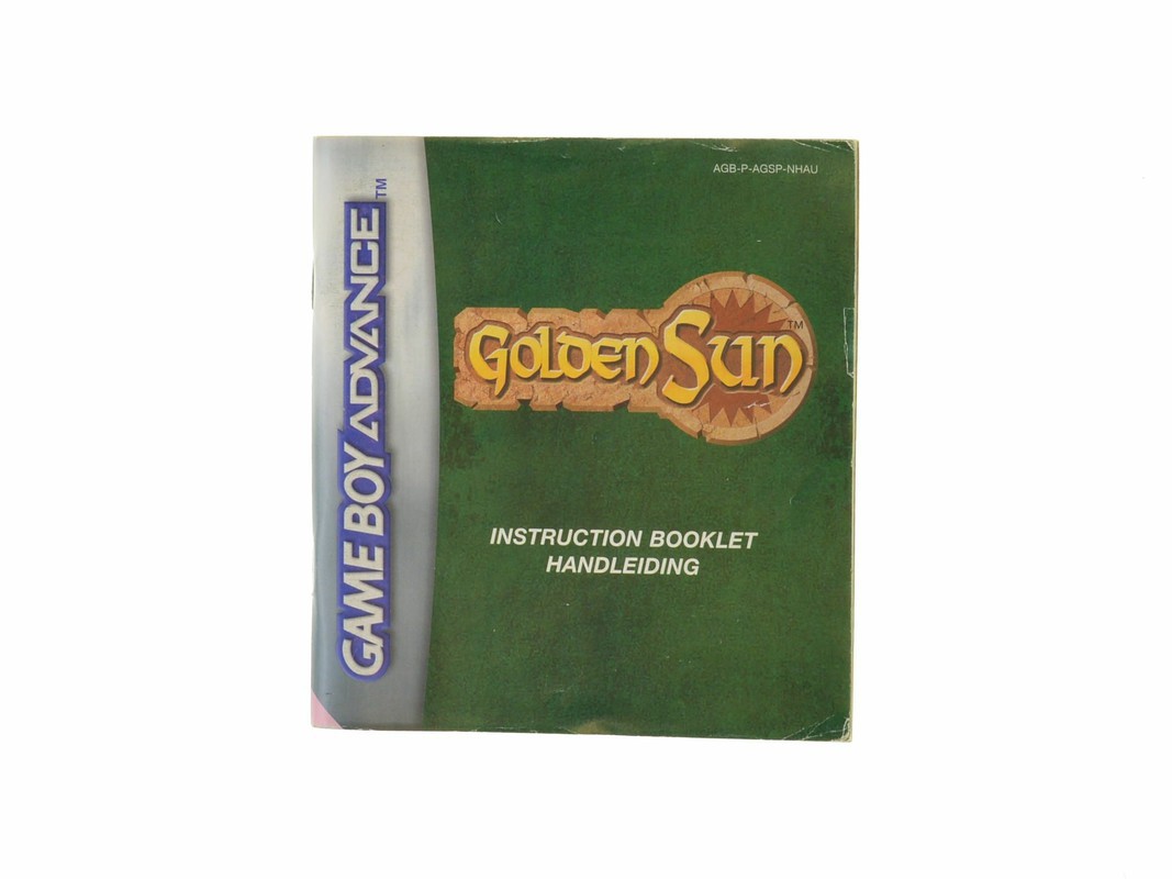 Golden Sun - Manual Kopen | Gameboy Advance Manuals