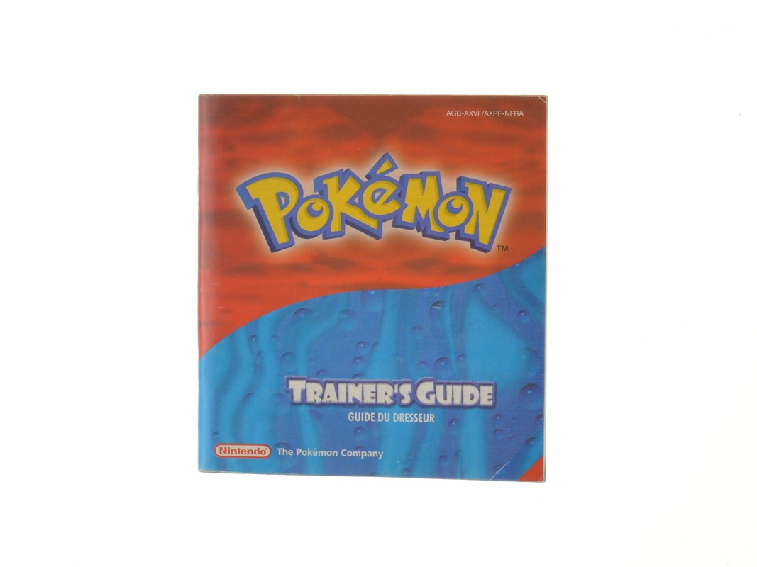 Pokemon Ruby/Sapphire Trainer Guide (French) - Manual - Gameboy Classic Manuals