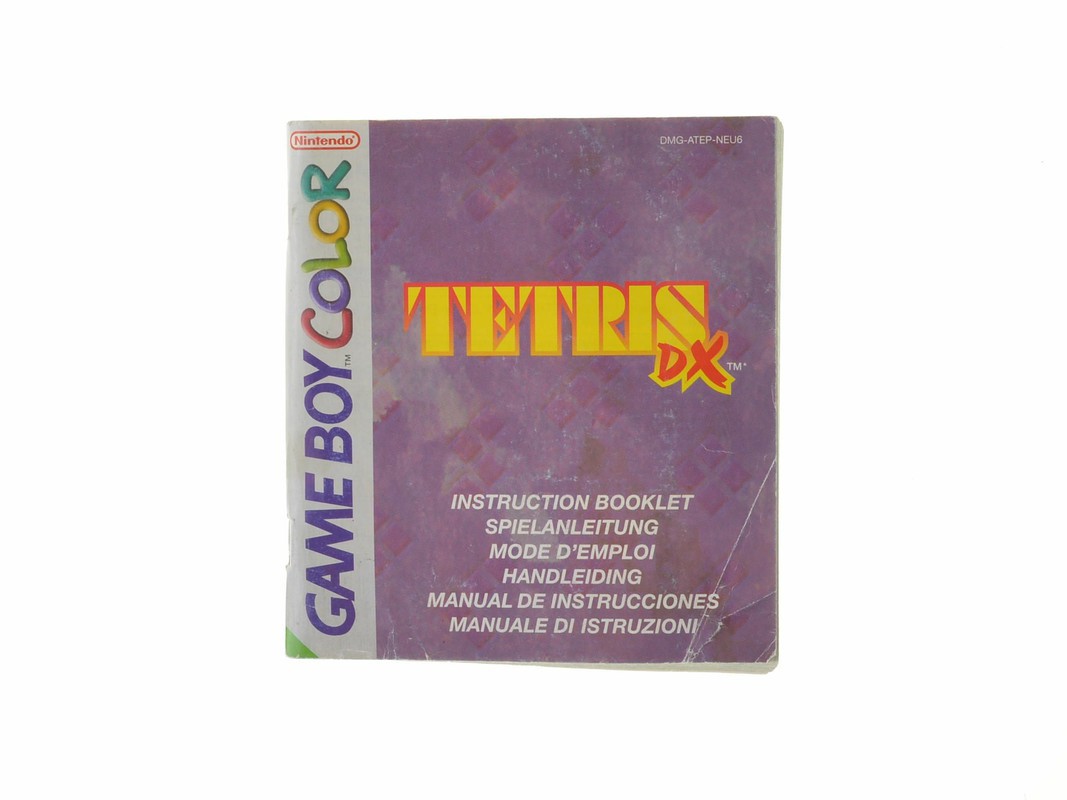 Tetris DX - Manual Kopen | Gameboy Color Manuals