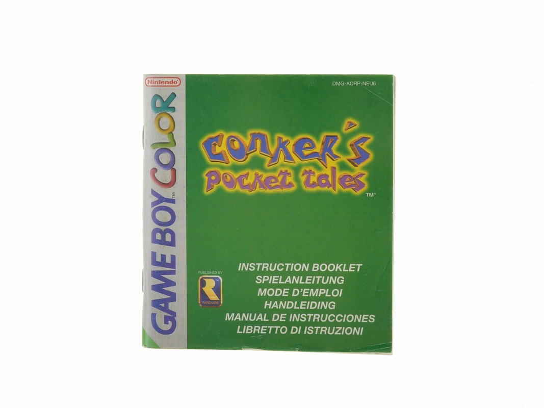 Conker's Pocket Tales - Manual Kopen | Gameboy Color Manuals