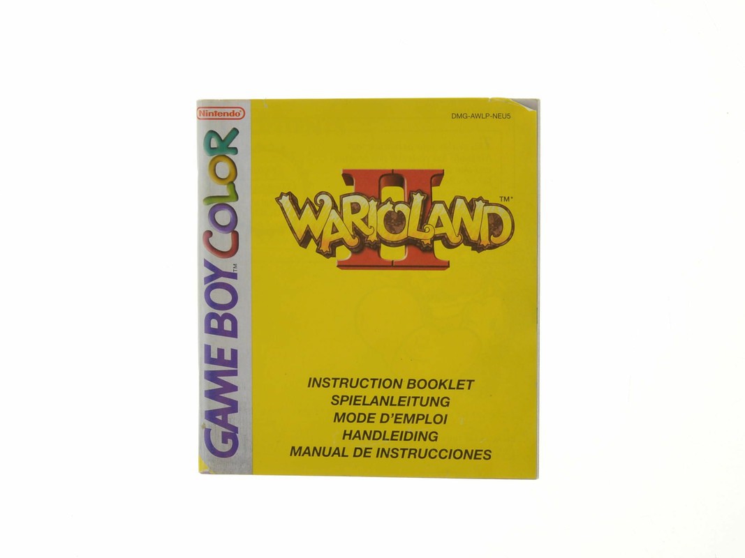 Warioland 2 - Manual - Gameboy Color Manuals