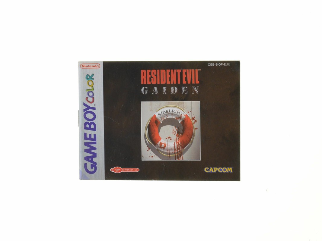 Resident Evil: Gaiden - Manual Kopen | Gameboy Color Manuals