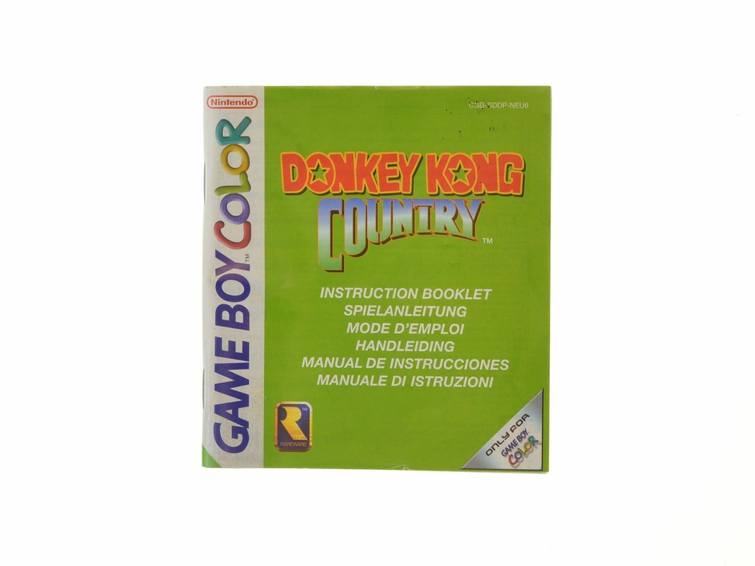 Donkey Kong Country - Manual - Gameboy Color Manuals