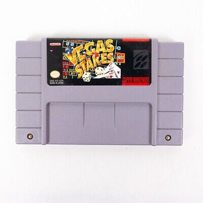 Vegas Stakes (NTSC) - Super Nintendo Games