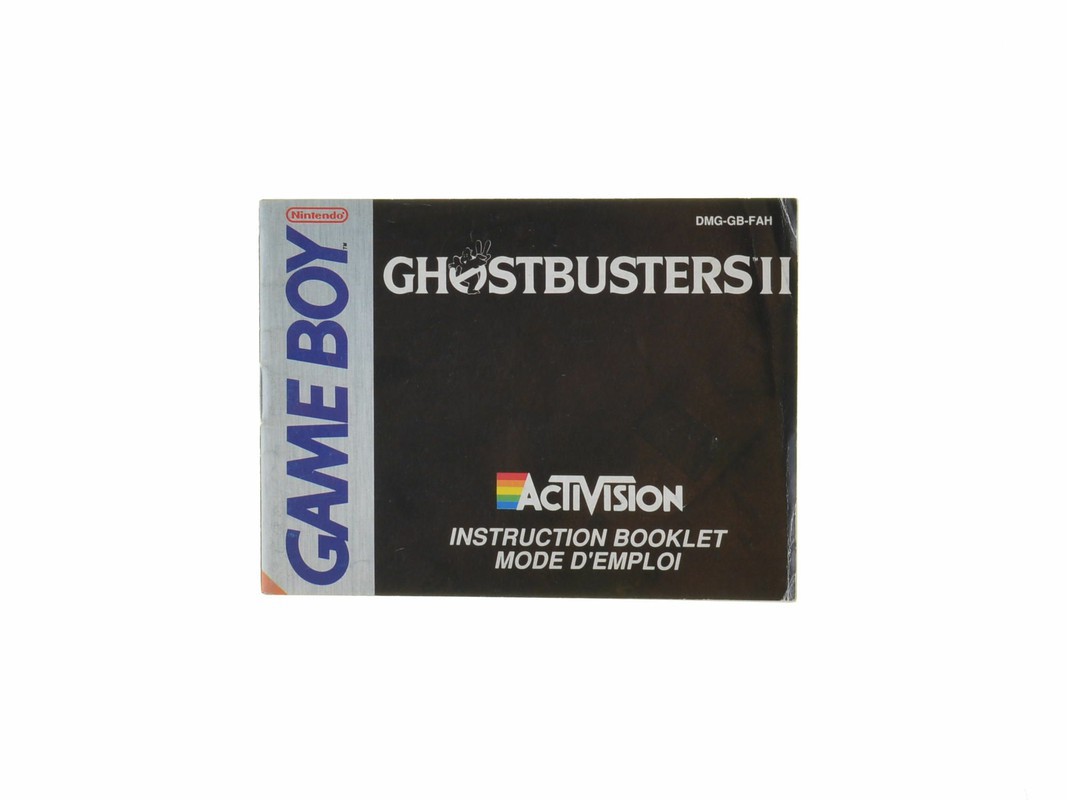 Ghostbusters II - Manual - Gameboy Classic Manuals