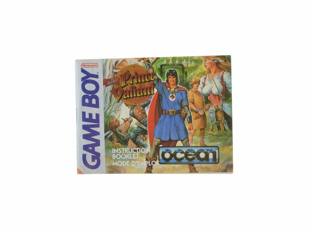 The Legend of Prince Valiant - Manual Kopen | Gameboy Classic Manuals