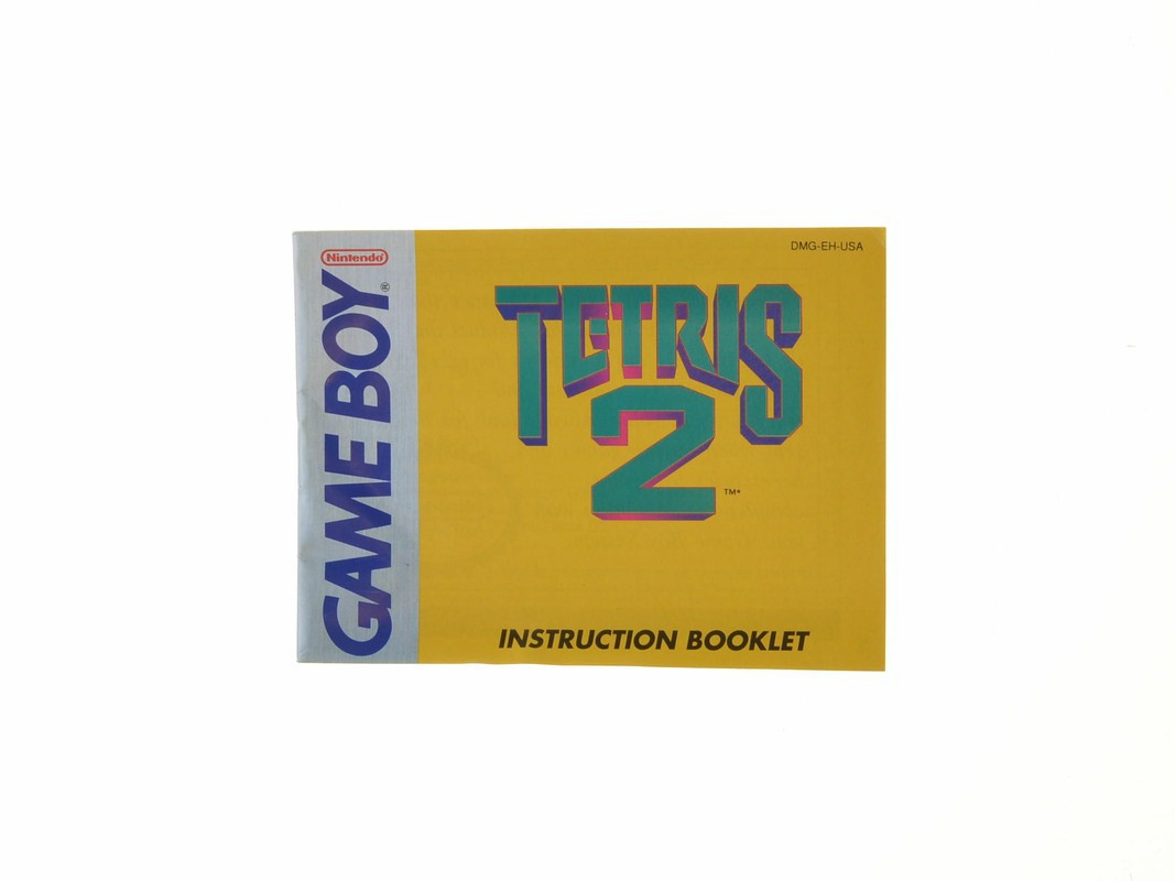 Tetris 2 - Manual Kopen | Gameboy Classic Manuals