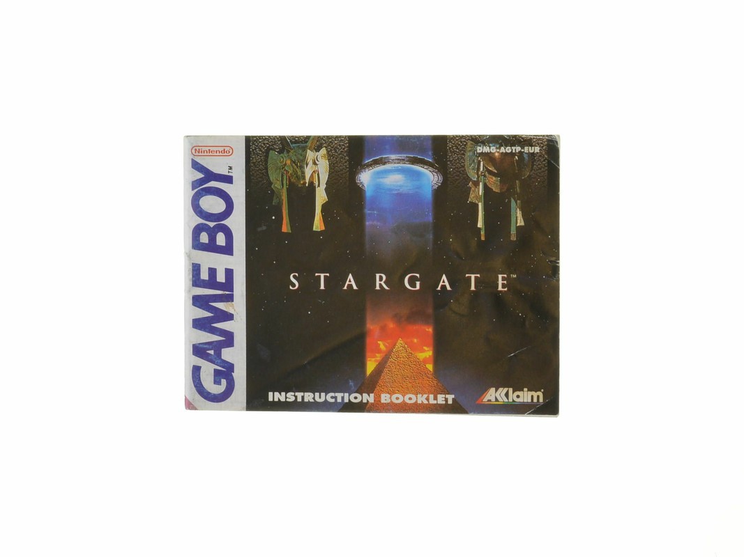 Stargate - Manual Kopen | Gameboy Classic Manuals