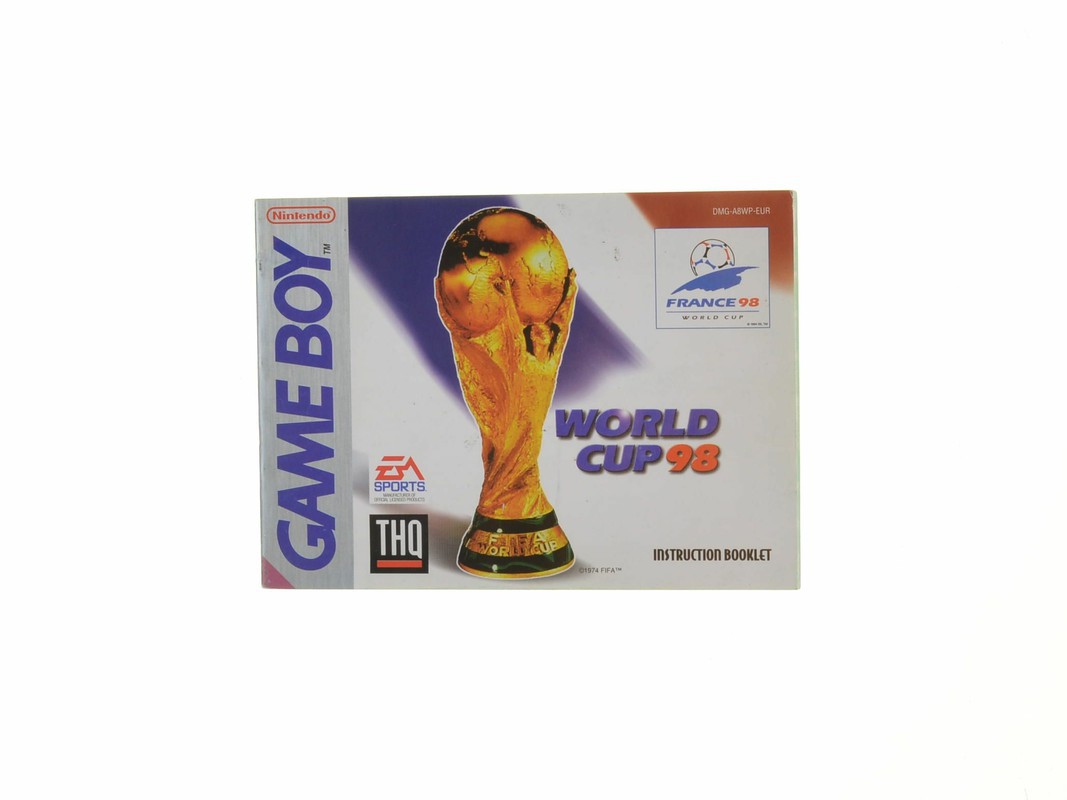 World Cup 98 - Manual Kopen | Gameboy Classic Manuals