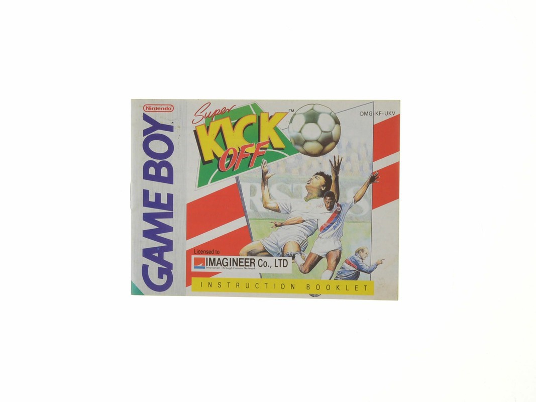 Super Kick Off - Manual Kopen | Gameboy Classic Manuals