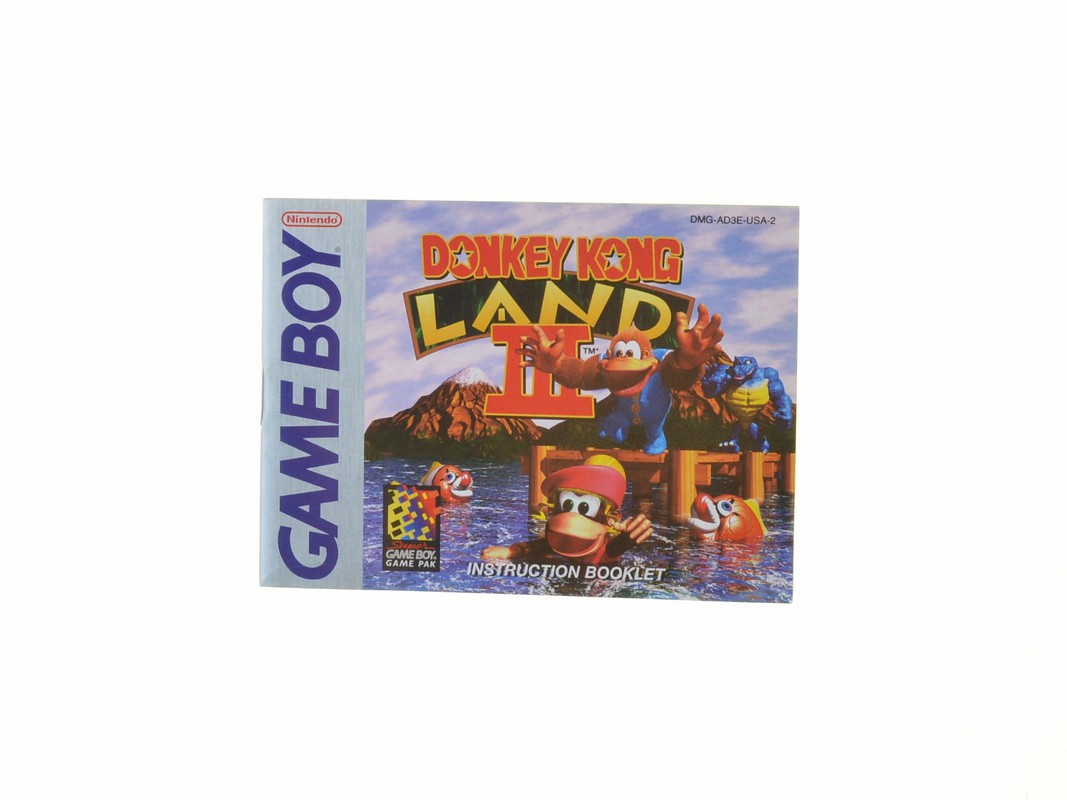Donkey Kong Land 3 [NTSC] - Manual - Gameboy Classic Manuals