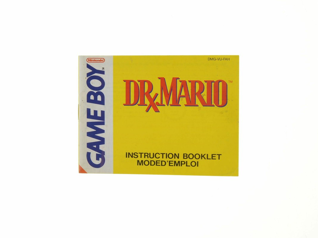 Dr. Mario - Manual - Gameboy Classic Manuals