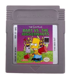 The Simpsons Bart VS The Juggernauts - Gameboy Classic Games