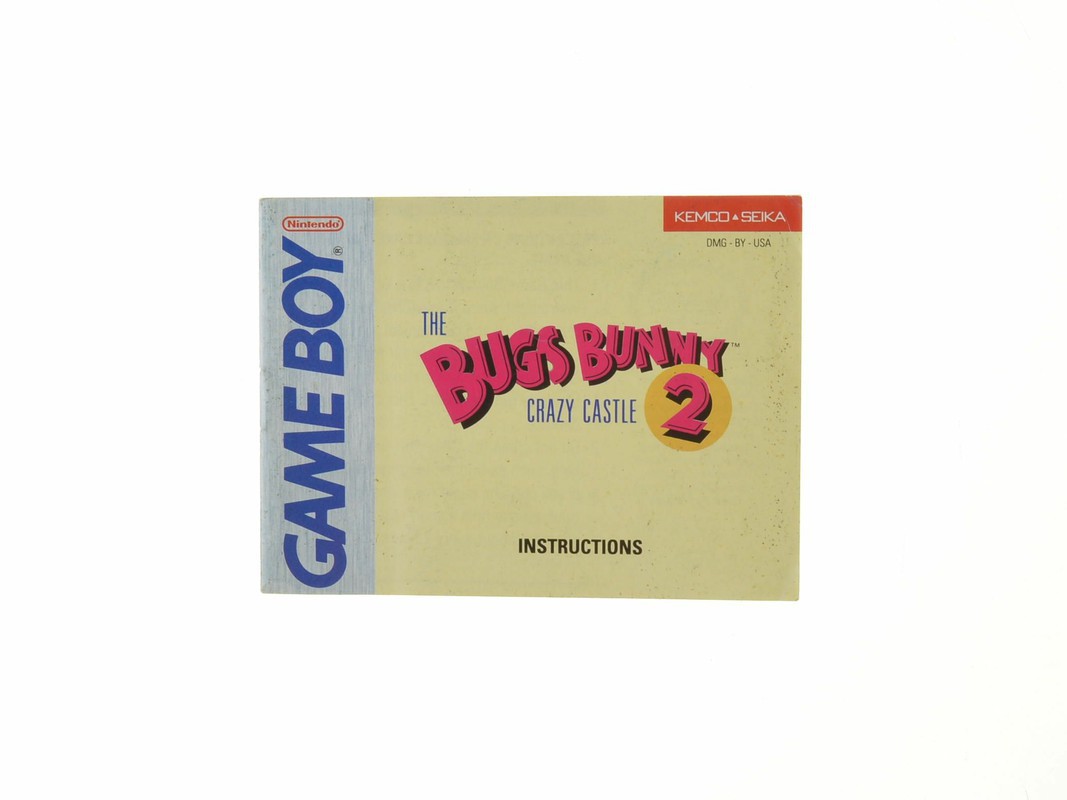 The Bugs Bunny Crazy Castle 2 - Manual - Gameboy Classic Manuals