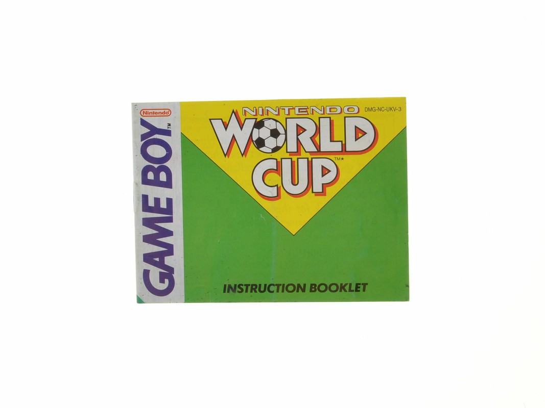Nintendo World Cup - Manual Kopen | Gameboy Classic Manuals