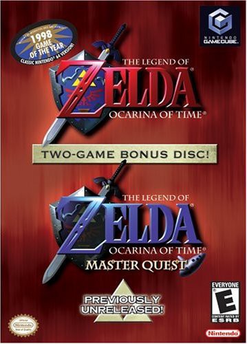 The Legend of Zelda : Ocarina of Time + Ocarina of Time Master Quest - Gamecube Games