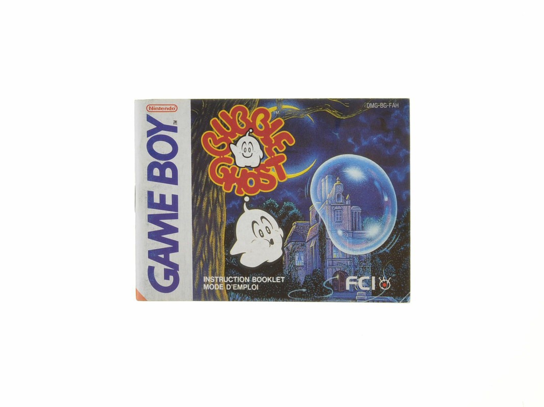 Bubble Ghost - Manual - Gameboy Classic Manuals
