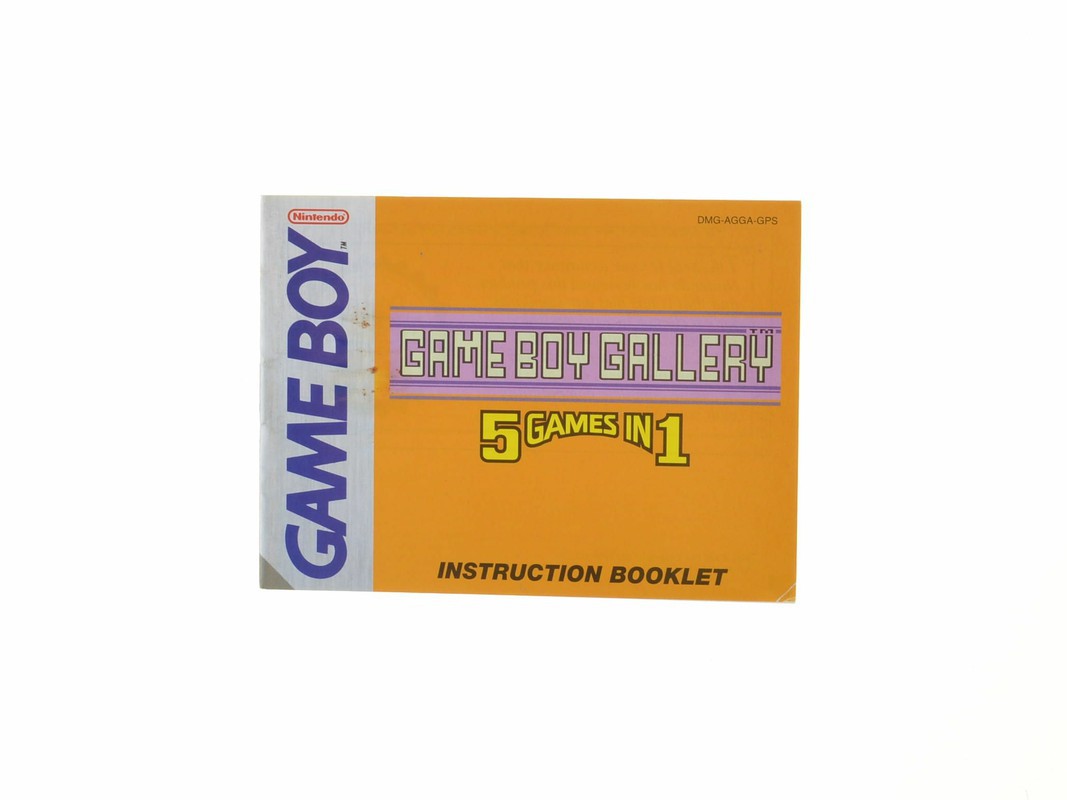 Game Boy Gallery: 5 Games in 1 - Manual Kopen | Gameboy Classic Manuals