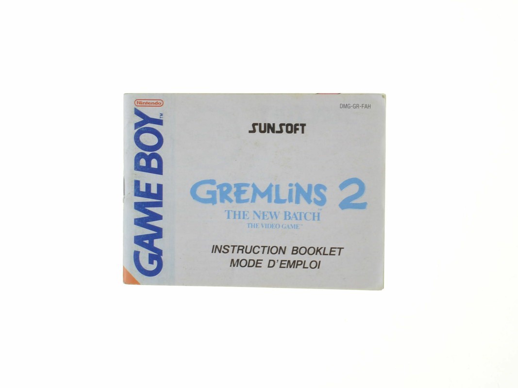 Gremlins 2 - Manual Kopen | Gameboy Classic Manuals