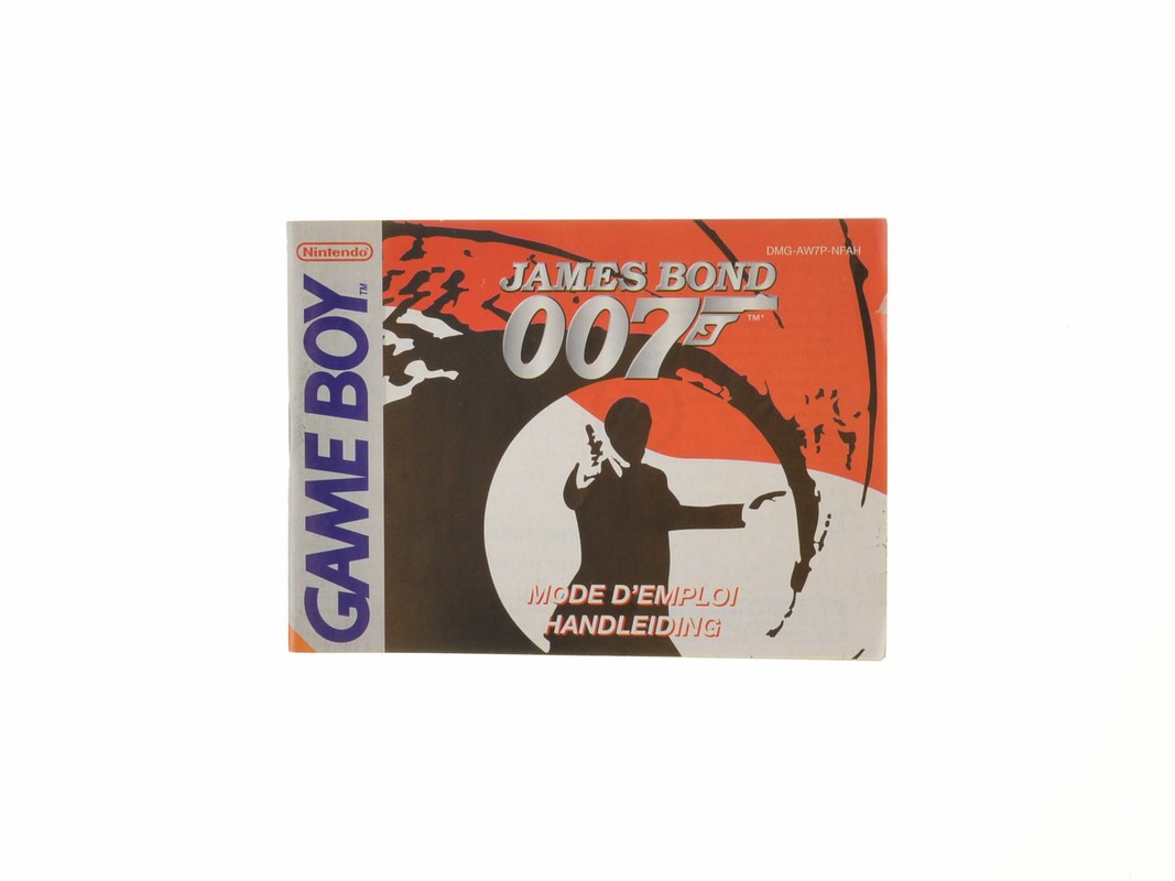 James Bond 007 - Manual Kopen | Gameboy Classic Manuals