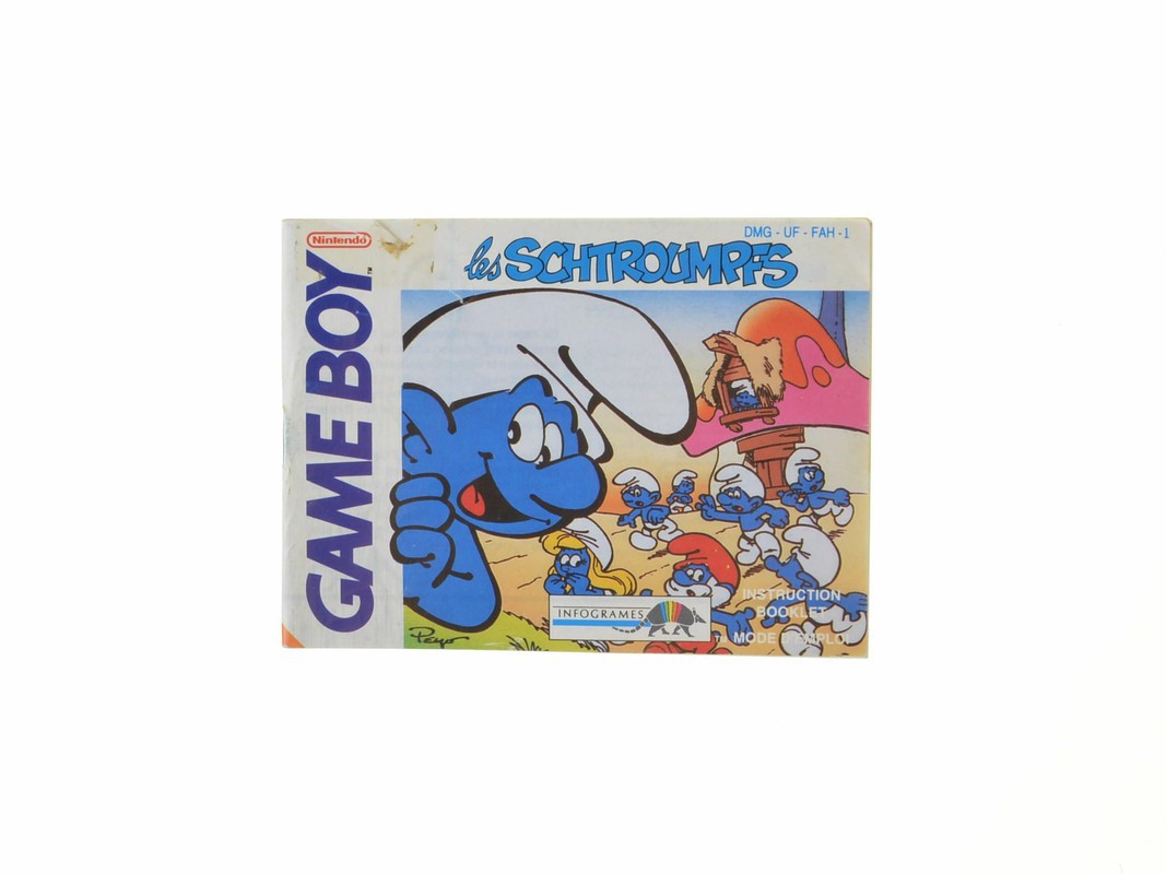 Smurfs - Manual Kopen | Gameboy Classic Manuals