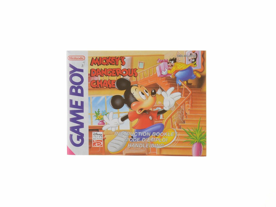 Mickey's Dangerous Chase - Manual Kopen | Gameboy Classic Manuals
