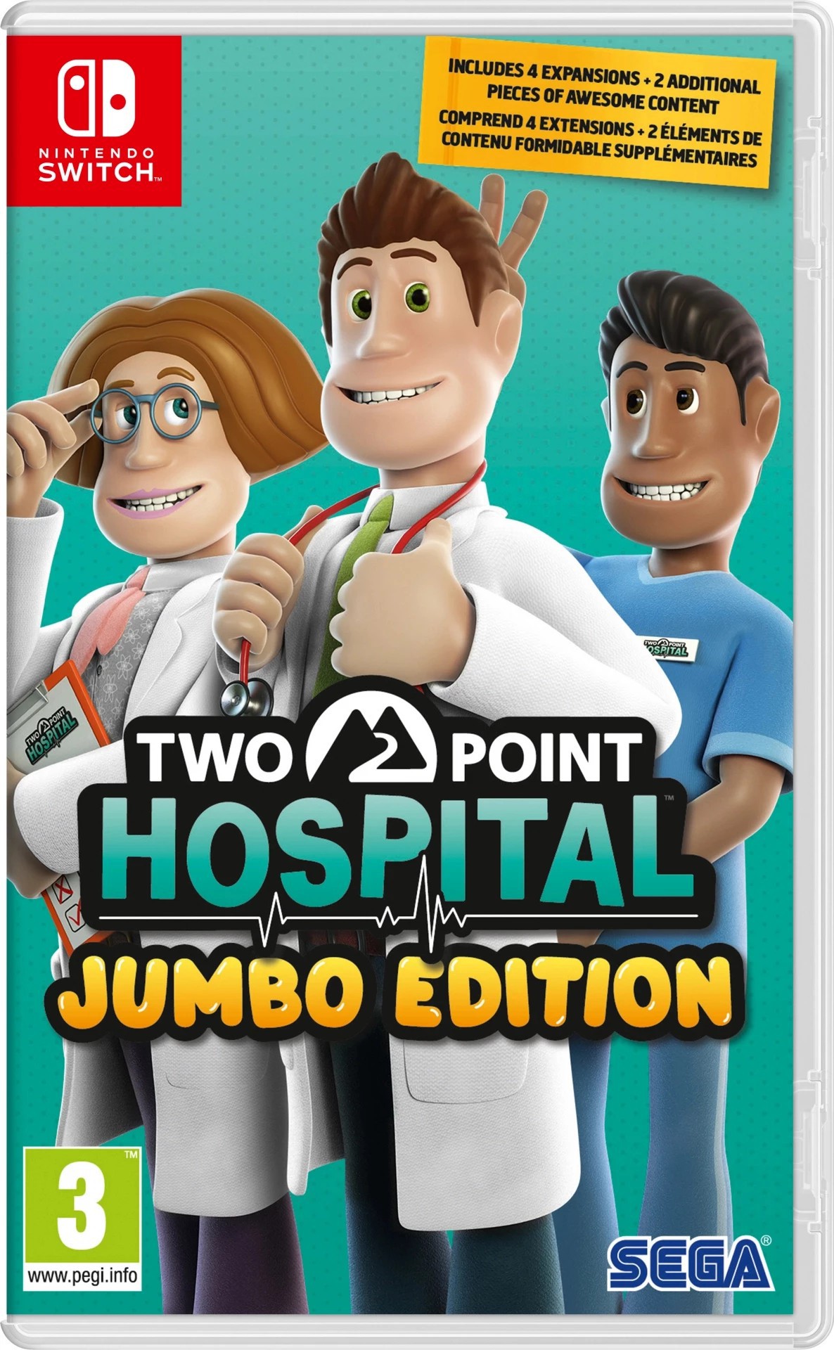 Two Point Hospital (Jumbo Edition) - Nintendo Switch Games