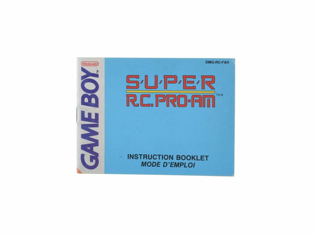 Super R.C. Pro-Am - Manual Kopen | Gameboy Classic Manuals