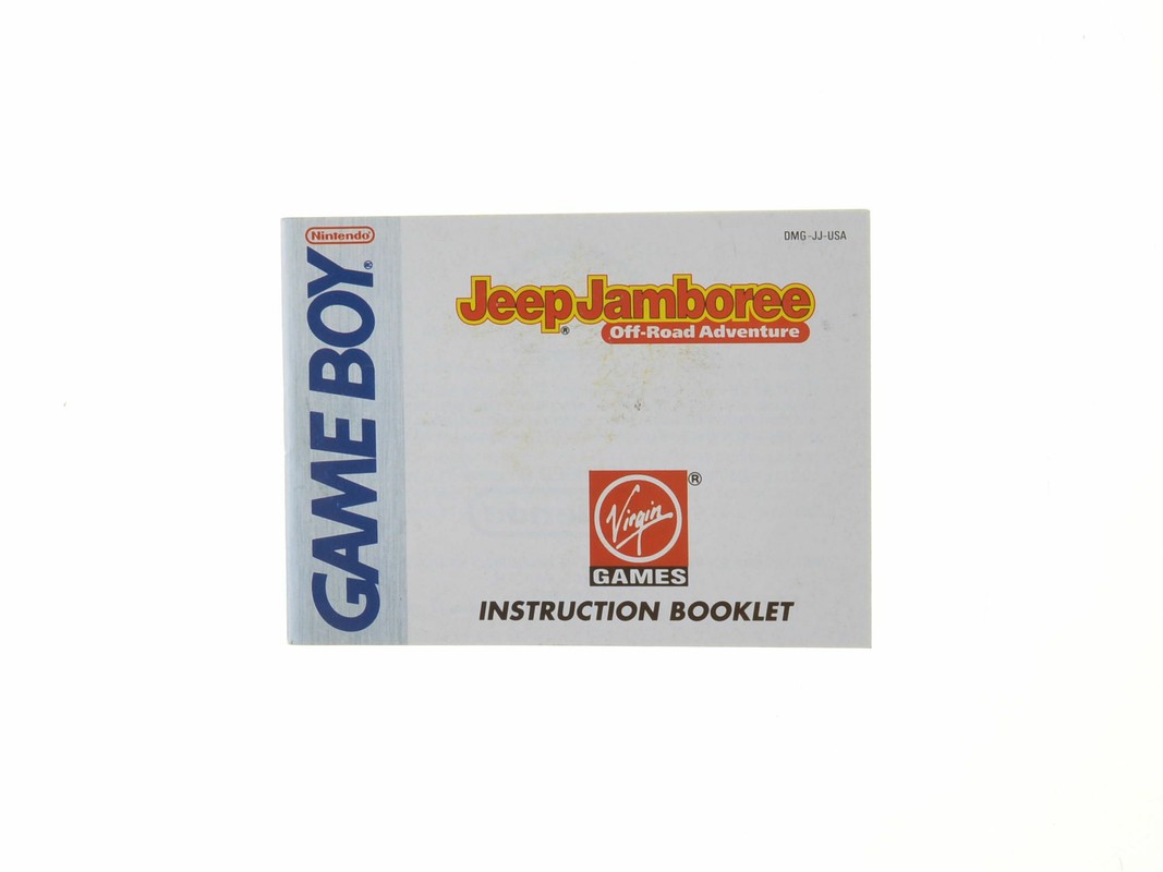 Jeep Jamboree - Manual Kopen | Gameboy Classic Manuals