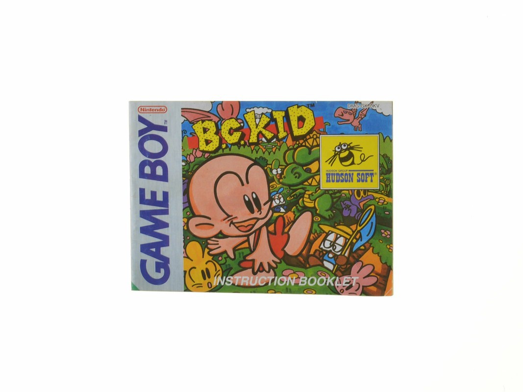 B.C. Kid - Manual Kopen | Gameboy Classic Manuals