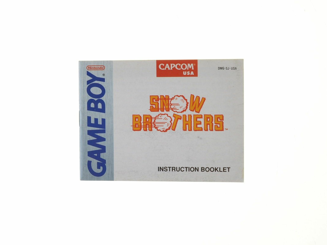 Snow Brothers - Manual - Gameboy Classic Manuals