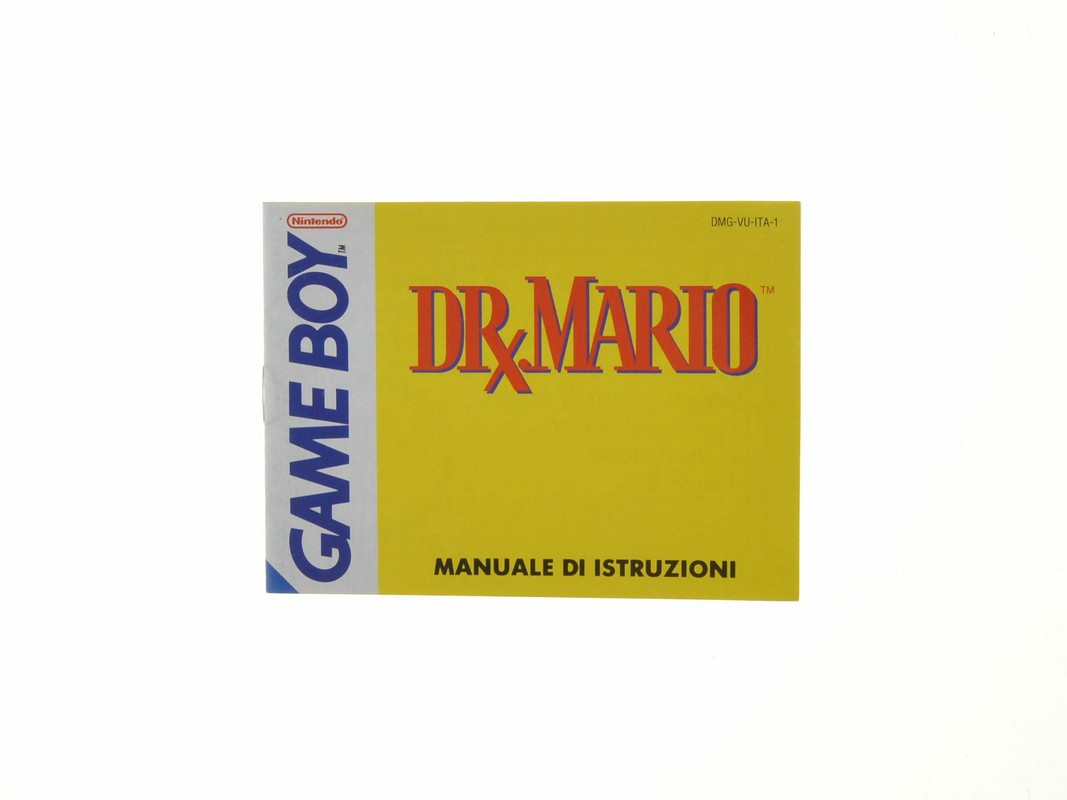 Dr. Mario (Italian) - Manual - Gameboy Classic Manuals