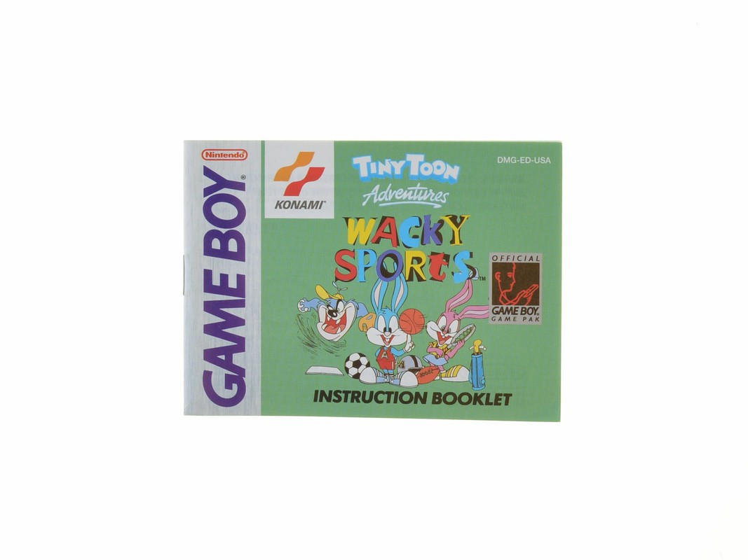 Tiny Toon Wacky Sports - Manual Kopen | Gameboy Classic Manuals