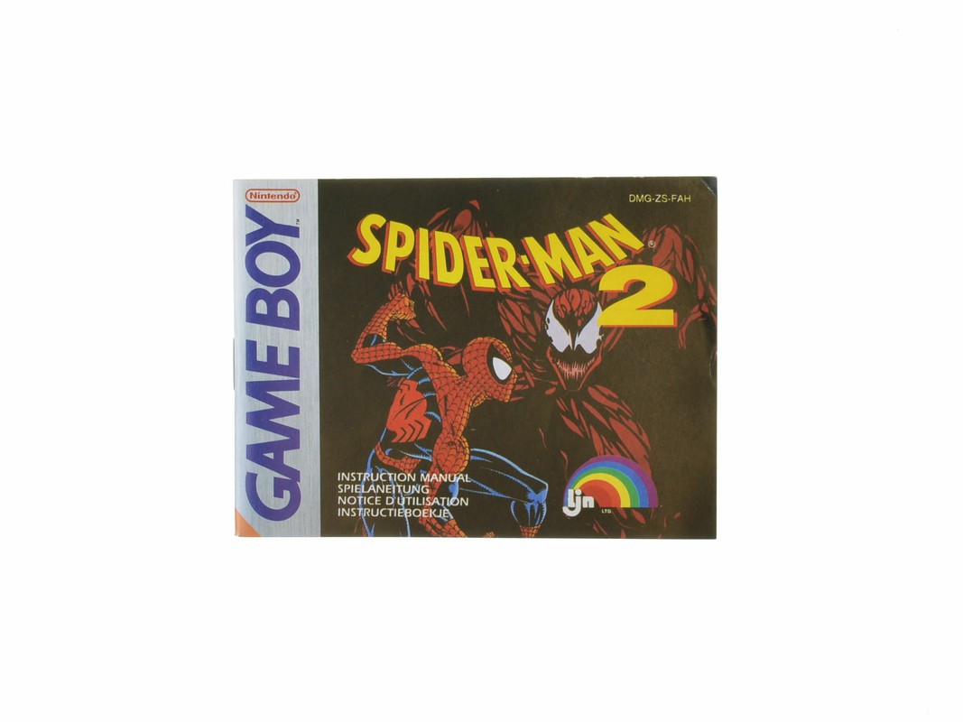 Spider-Man 2 - Manual Kopen | Gameboy Classic Manuals