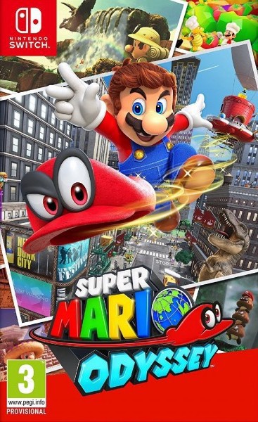 Super Mario Odyssey (French Cover) - Nintendo Switch Games