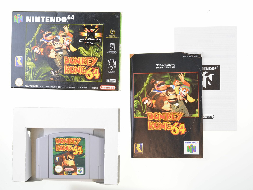 Donkey Kong 64 - Nintendo 64 Games [Complete]