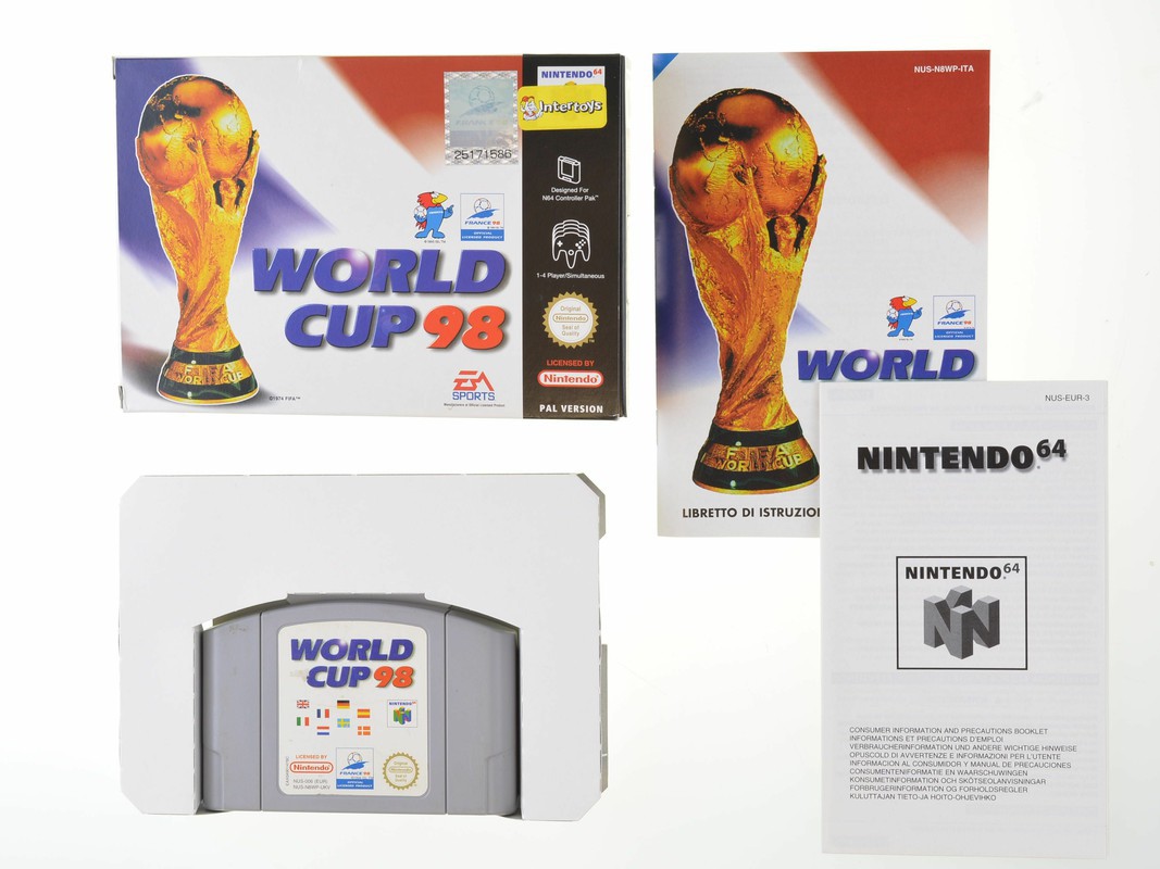 World Cup 98 Kopen | Nintendo 64 Games [Complete]