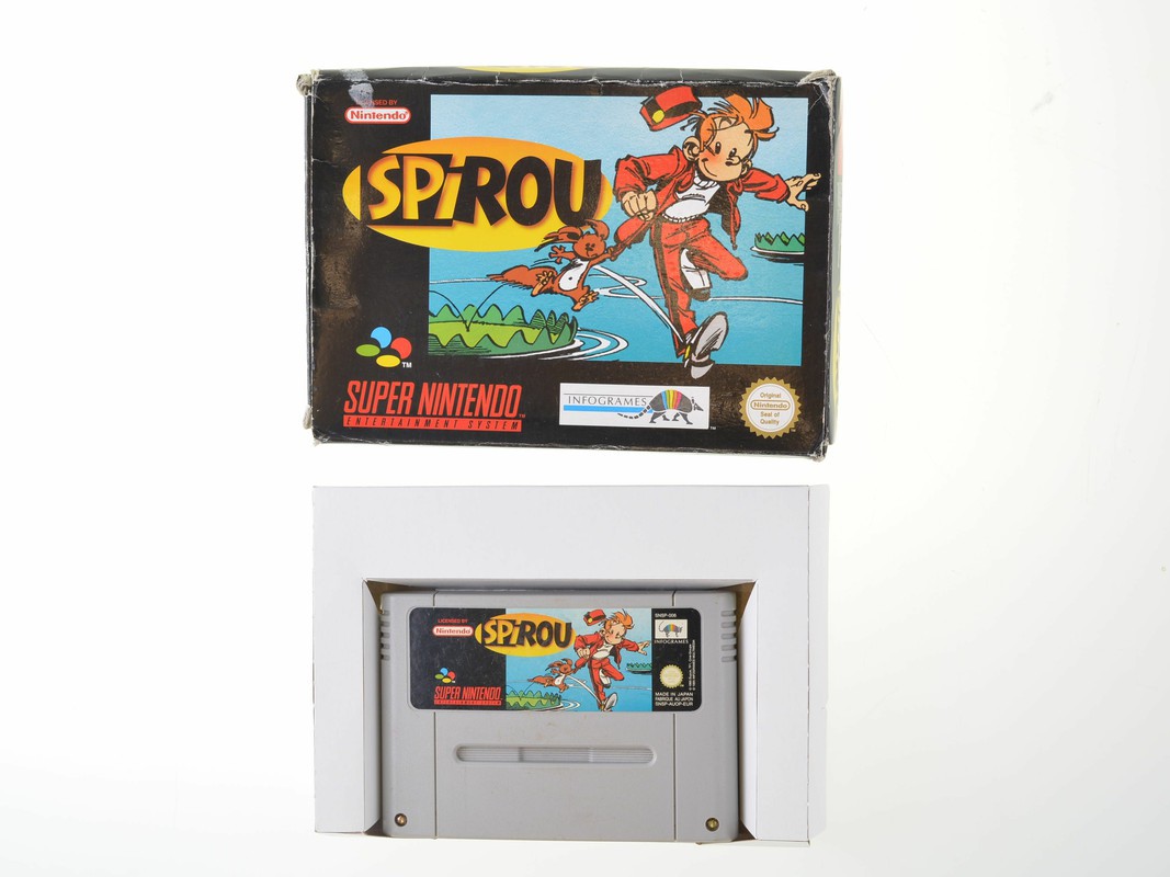 Spirou - Super Nintendo Games [Complete]