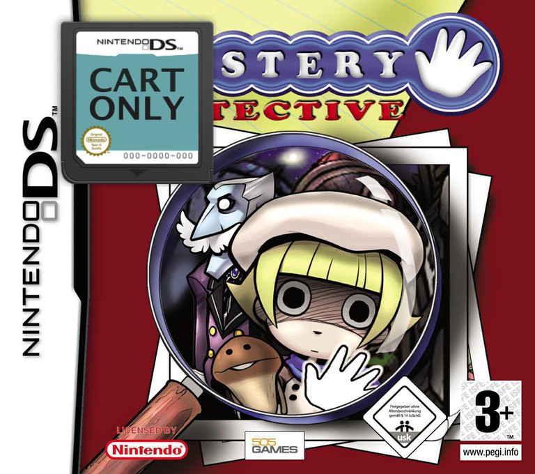 Mystery Detective - Cart Only (French) - Nintendo DS Games