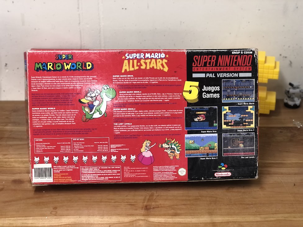 Super Nintendo Starter Pack - 5 Stars Pack  [Complete] - Super Nintendo Hardware - 2