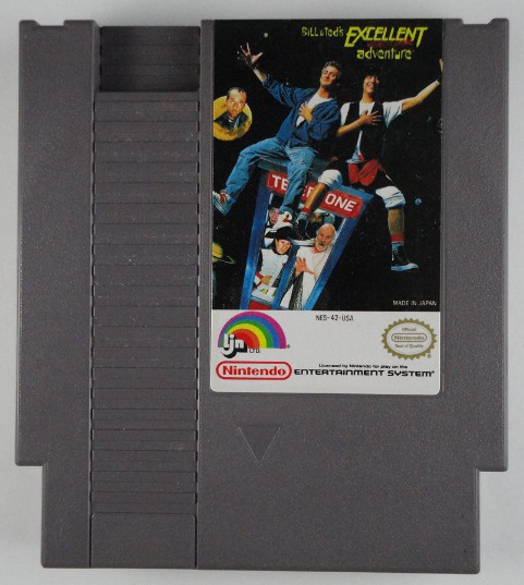 Bill & Ted's Excellent Video Game Adventure - Nintendo NES Games